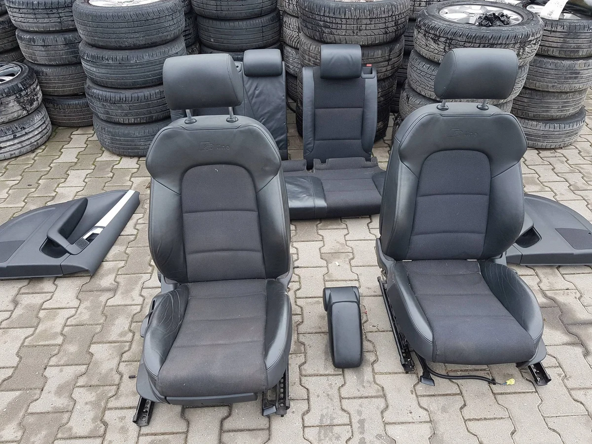 Audi A3 8P 03-12 S-Line istuinpuolikasnahka image 3