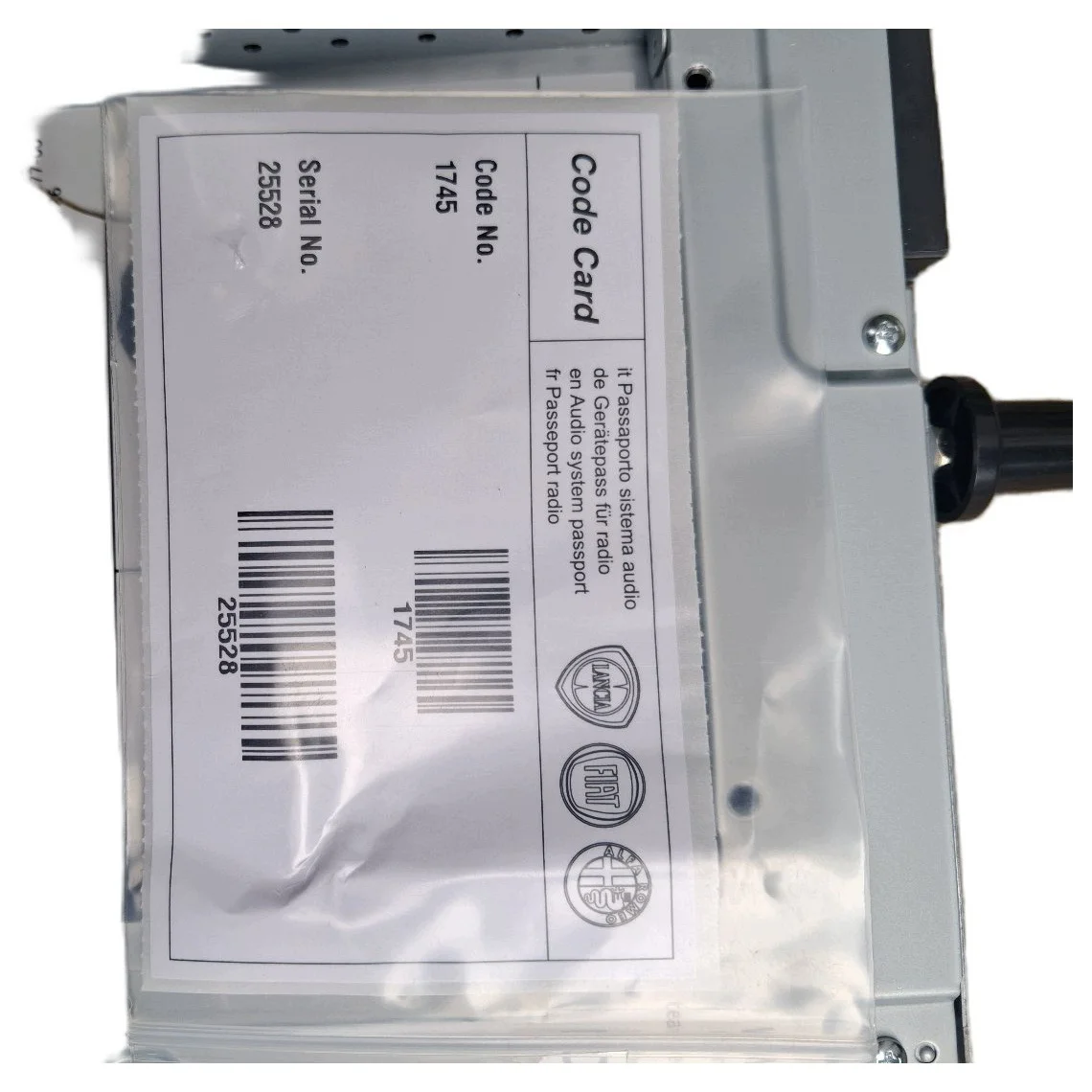 Radio Lancia Delta 07357923500 Navigation image 3
