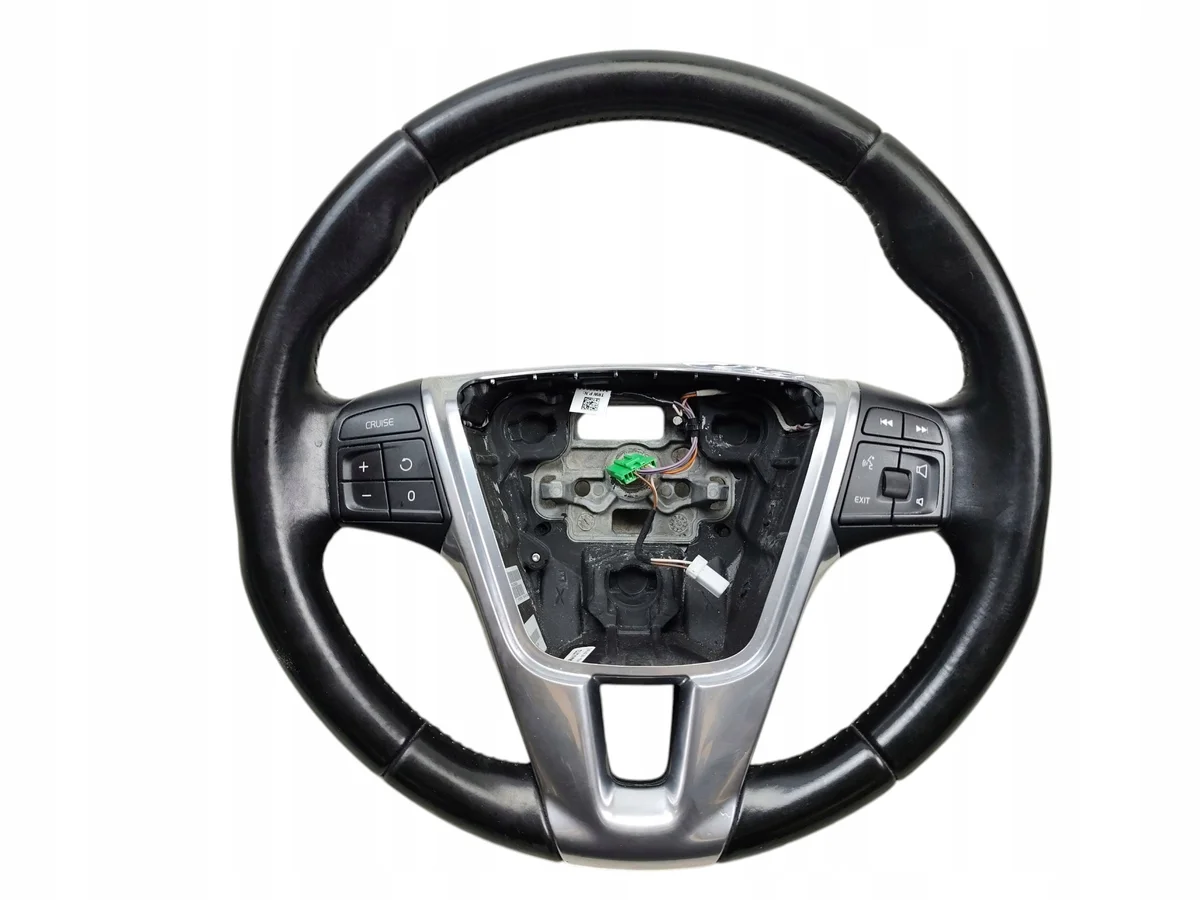 Ratt Volvo XC60 V40 S60 V60 Läder Multifunktion