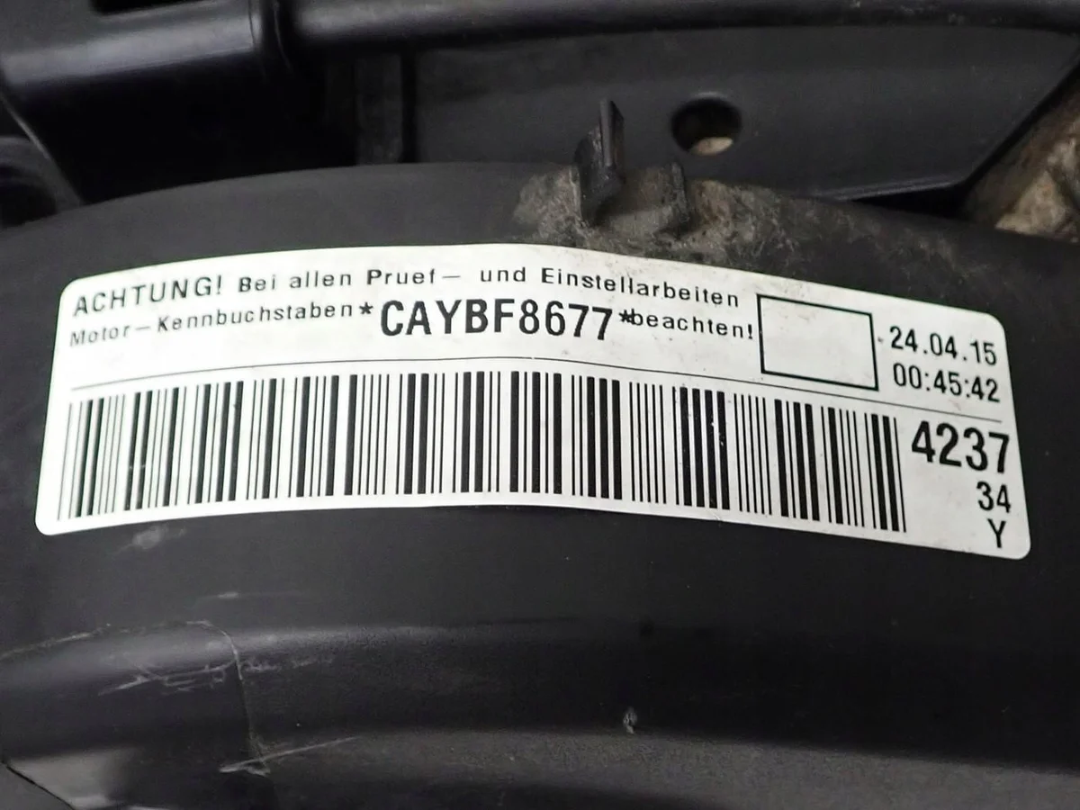 Motor CAY VW Golf VI Caddy III IV 1.6 TDI image 6