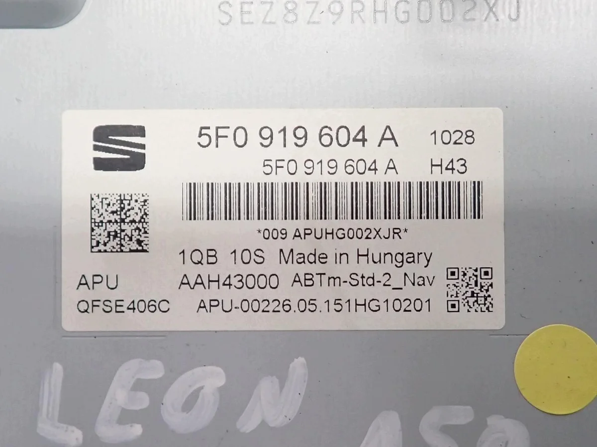 Radio Navi 5QA035846 Seat Leon III 5F image 5