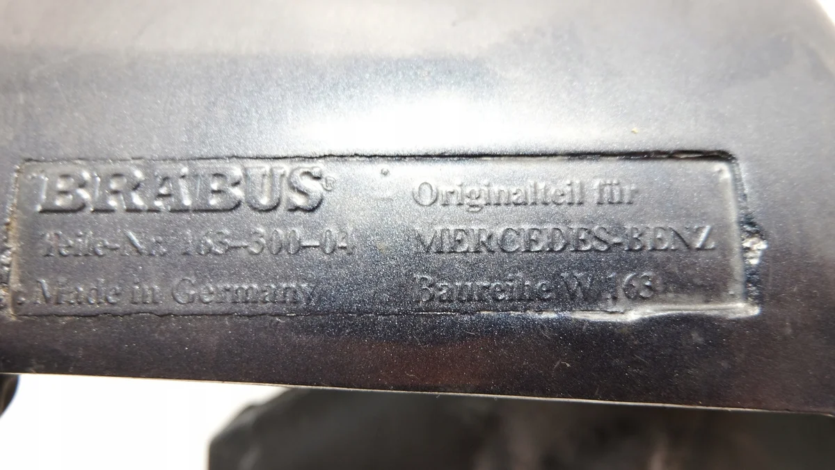 Mercedes ML W163 sidokjol höger bak Brabus image 6