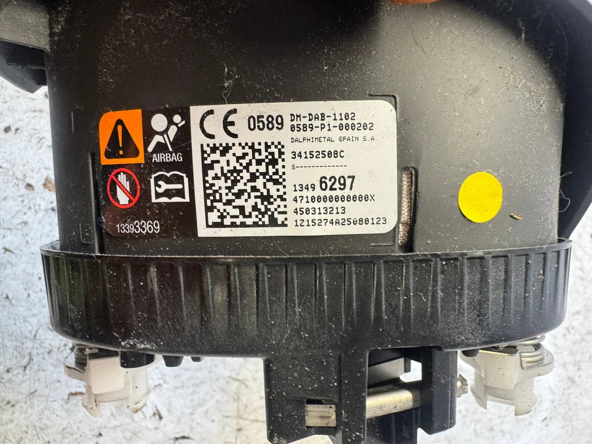 OPEL CORSA E Airbag Conducteur 13496297 image 3