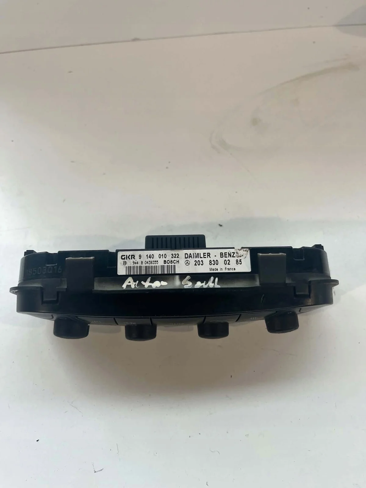 Mercedes-Benz C W203 Klimatpanel A2038300285 image 3