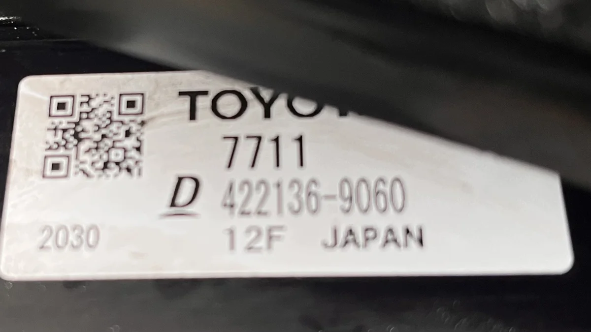 Toyota Mirai Del 422136-9060 Begagnad image 5