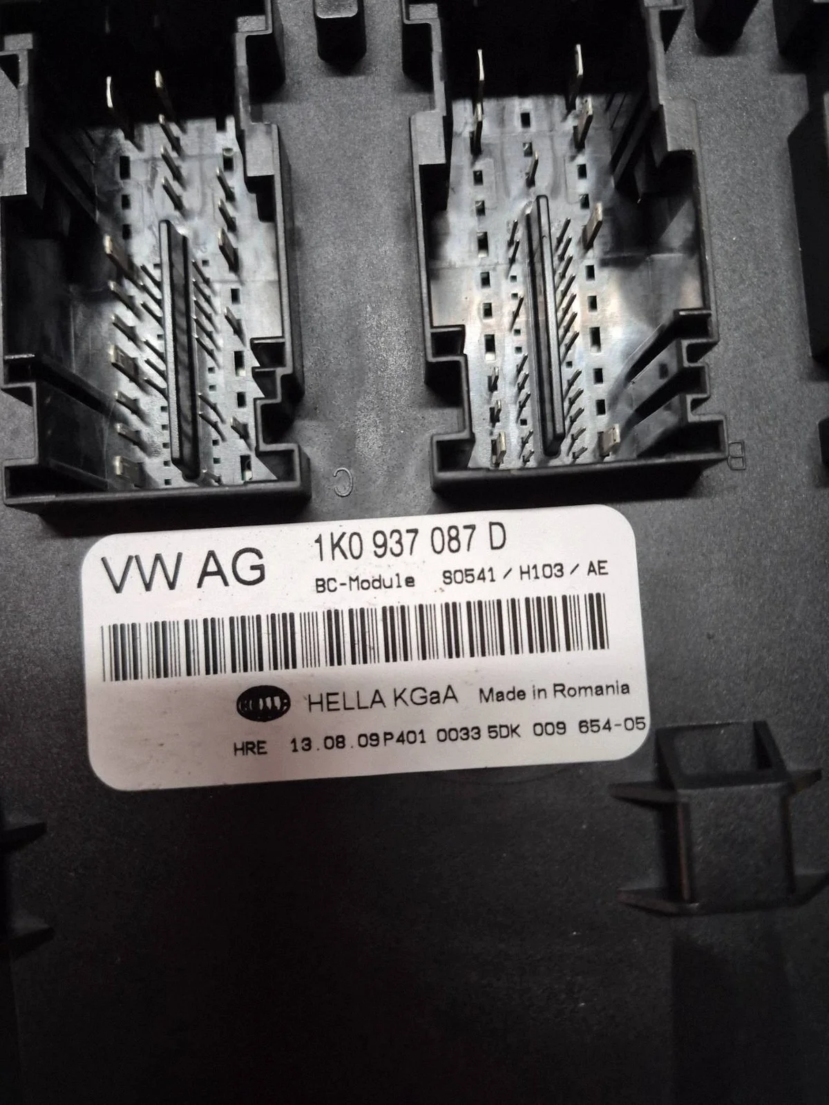 Komfortmodul Skoda Octavia Mk2 1K0937087D image 3