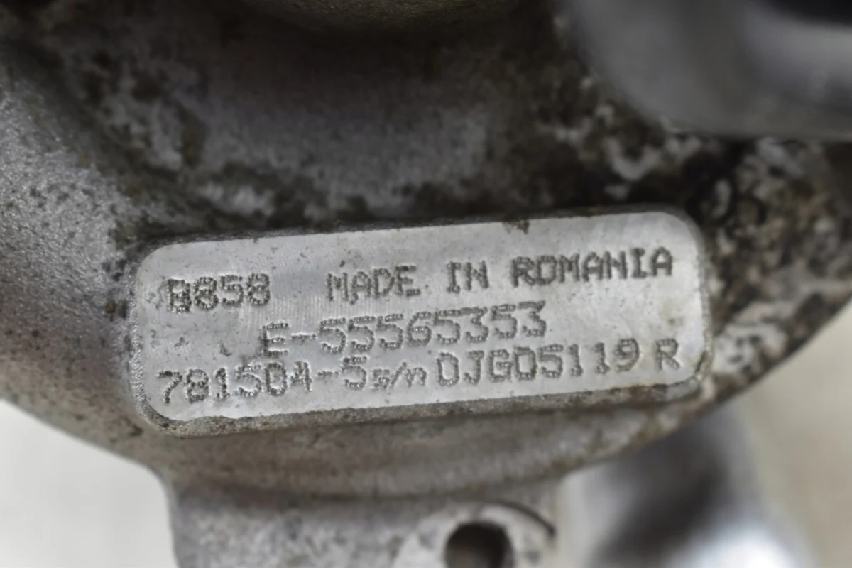 Turbolader Opel Astra J Corsa D 1.4 Turbo image 8