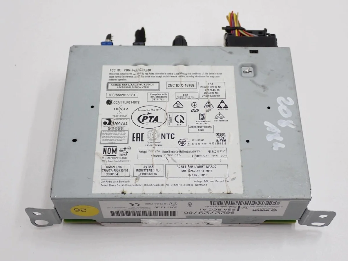 Radio Navigation Peugeot 208 I 18R image 6