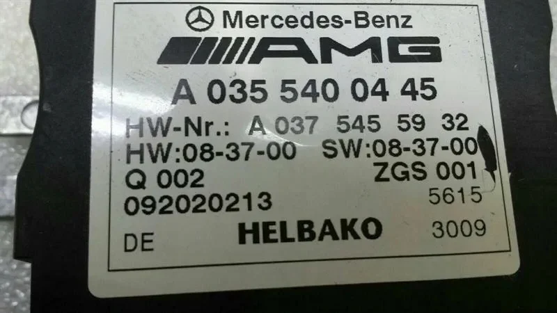 ECU Bomba Combustível Mercedes W212 E63 AMG A0355400445 image 5