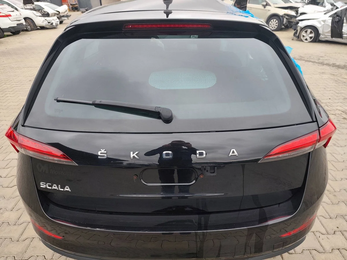 SKODA SCALA Tapa Maletero Trasera LF9R Usada