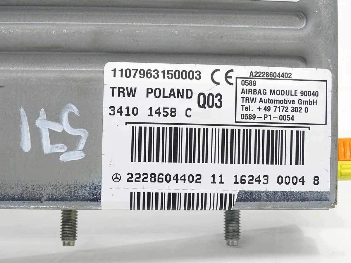 Airbag Rechts Hinten Mercedes S-Klasse W222 image 7