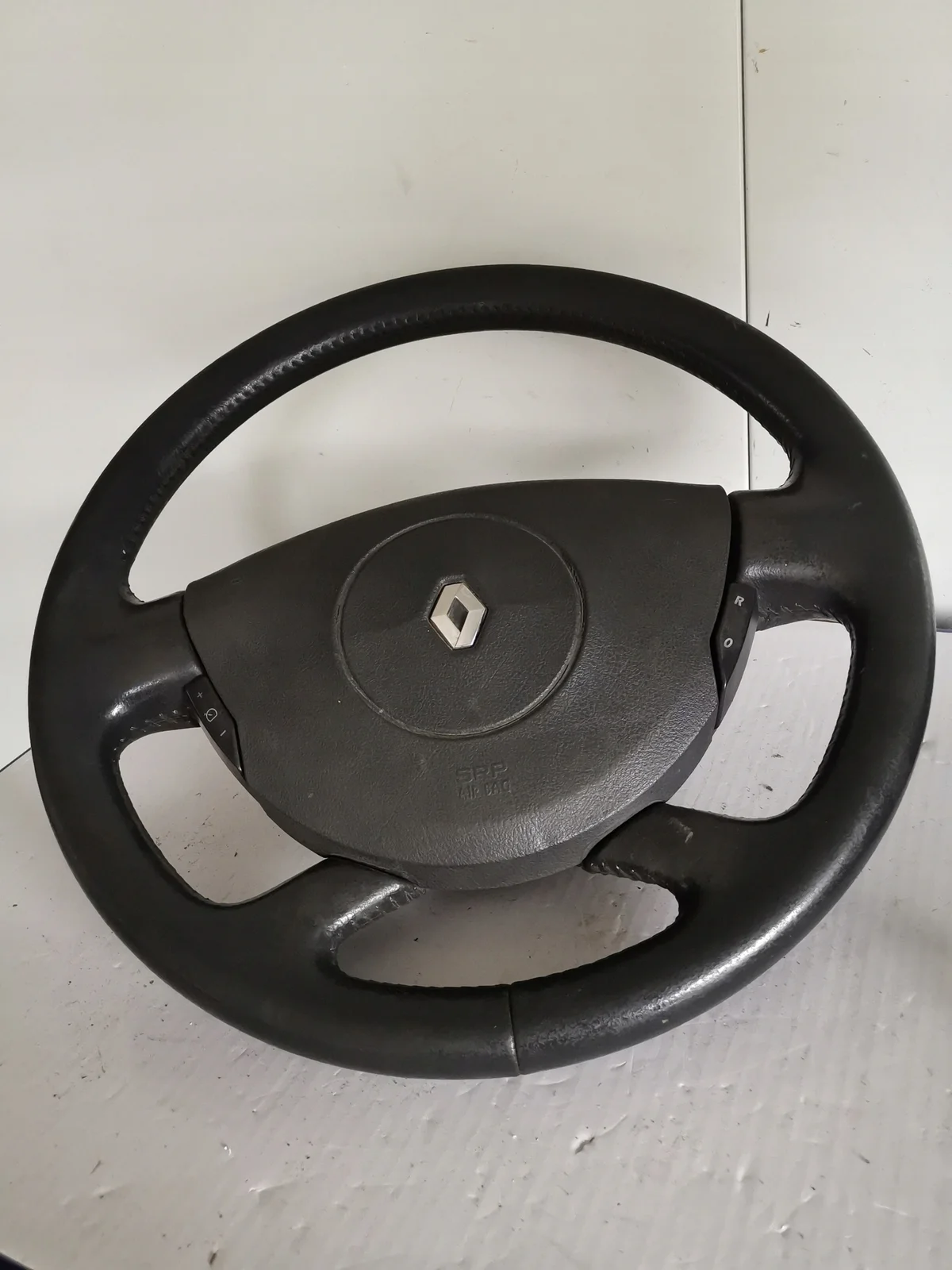 Renault Laguna II Ratt Läder Airbag Multifunktion