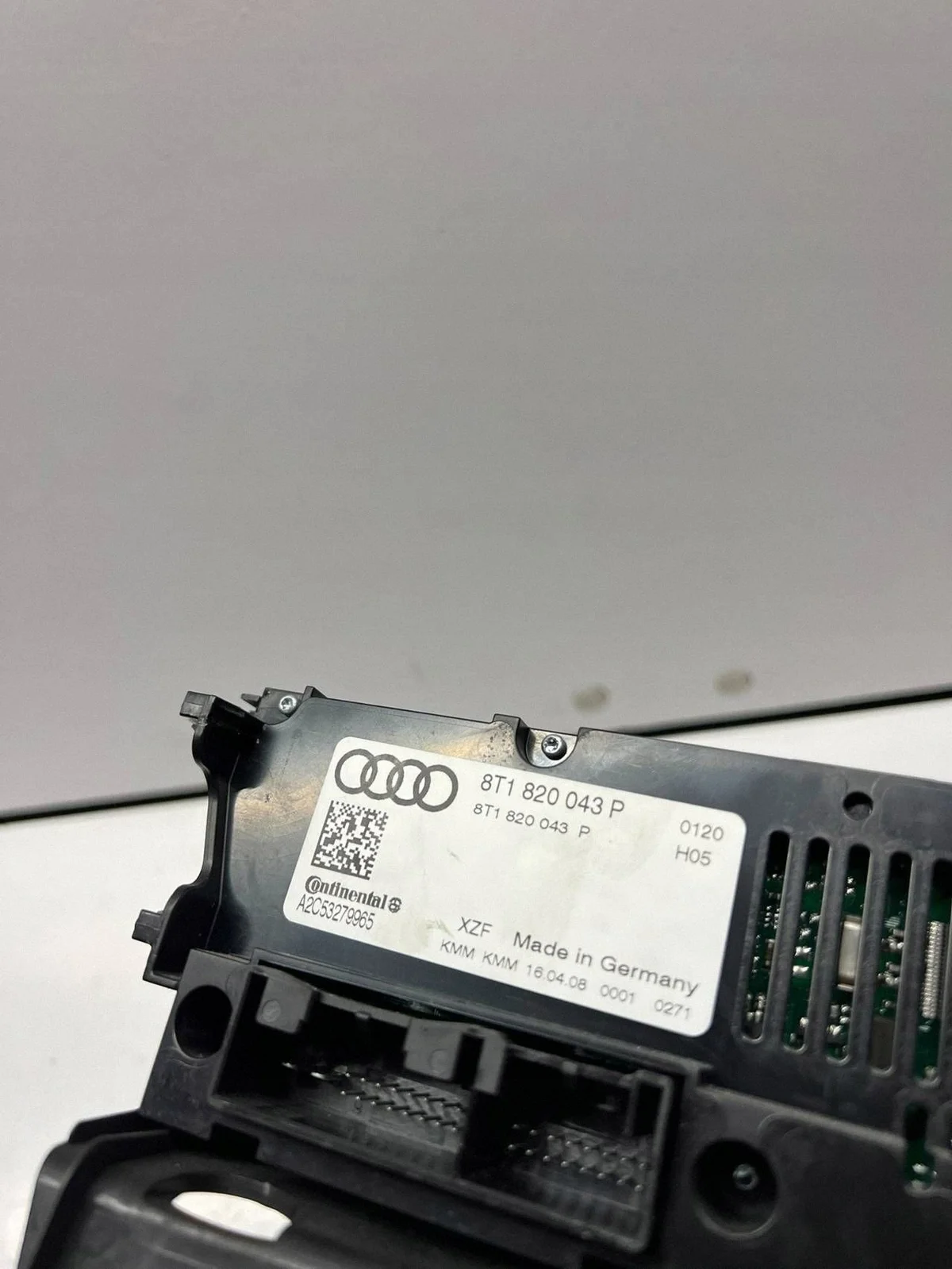 Audi A4 S4 B8 8K Klimaanlagenbedienung 8T1820043P image 5