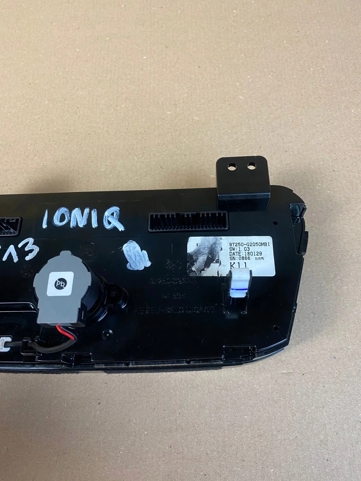 Hyundai Ioniq Klimaanlage Panel 97250G2XXX image 9