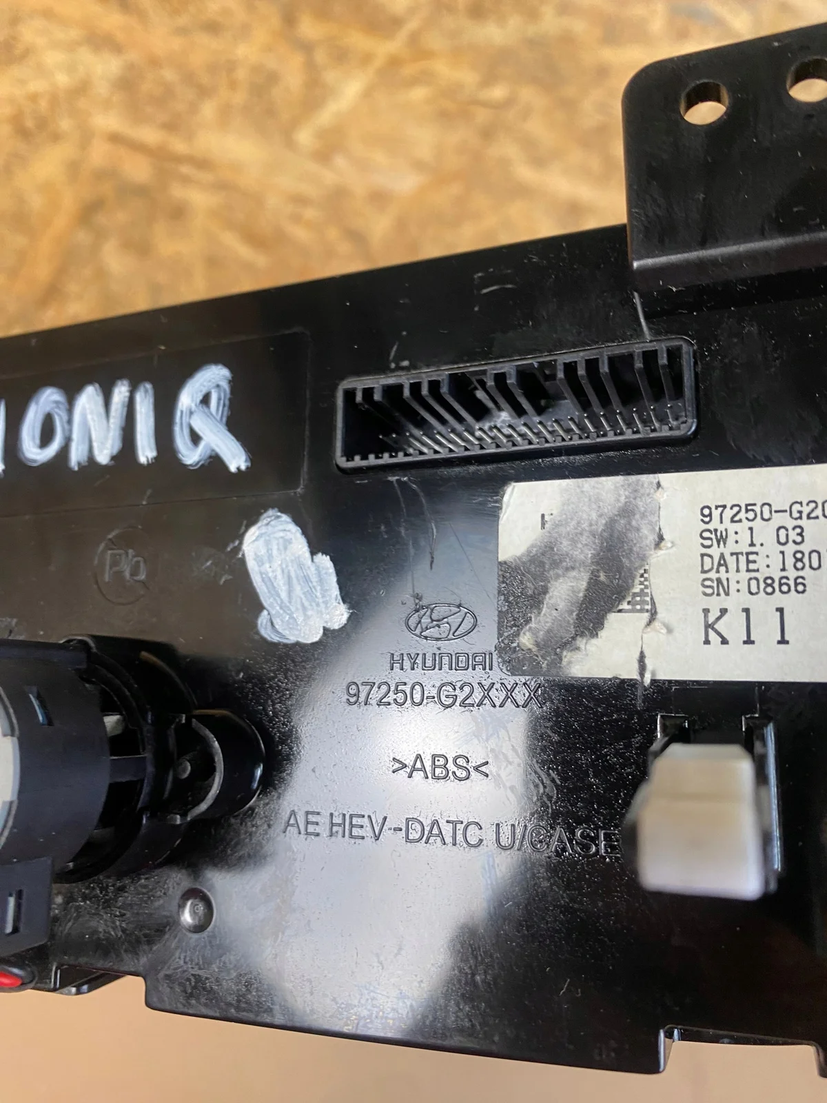 Hyundai Ioniq Klimaanlage Panel 97250G2XXX image 10