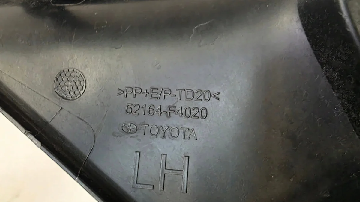 Gitter Stoßfänger Hinten Links Toyota C-HR CHR image 5