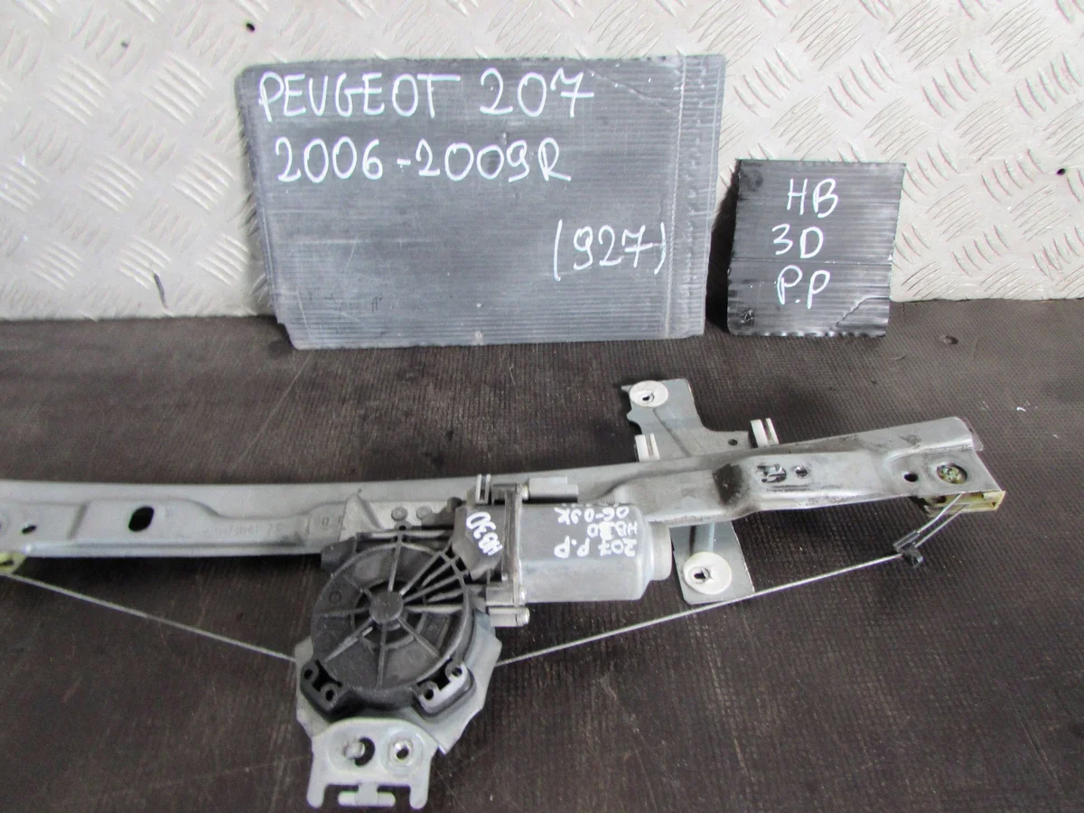 Fensterhebermechanismus Rechts Vorne Peugeot 207