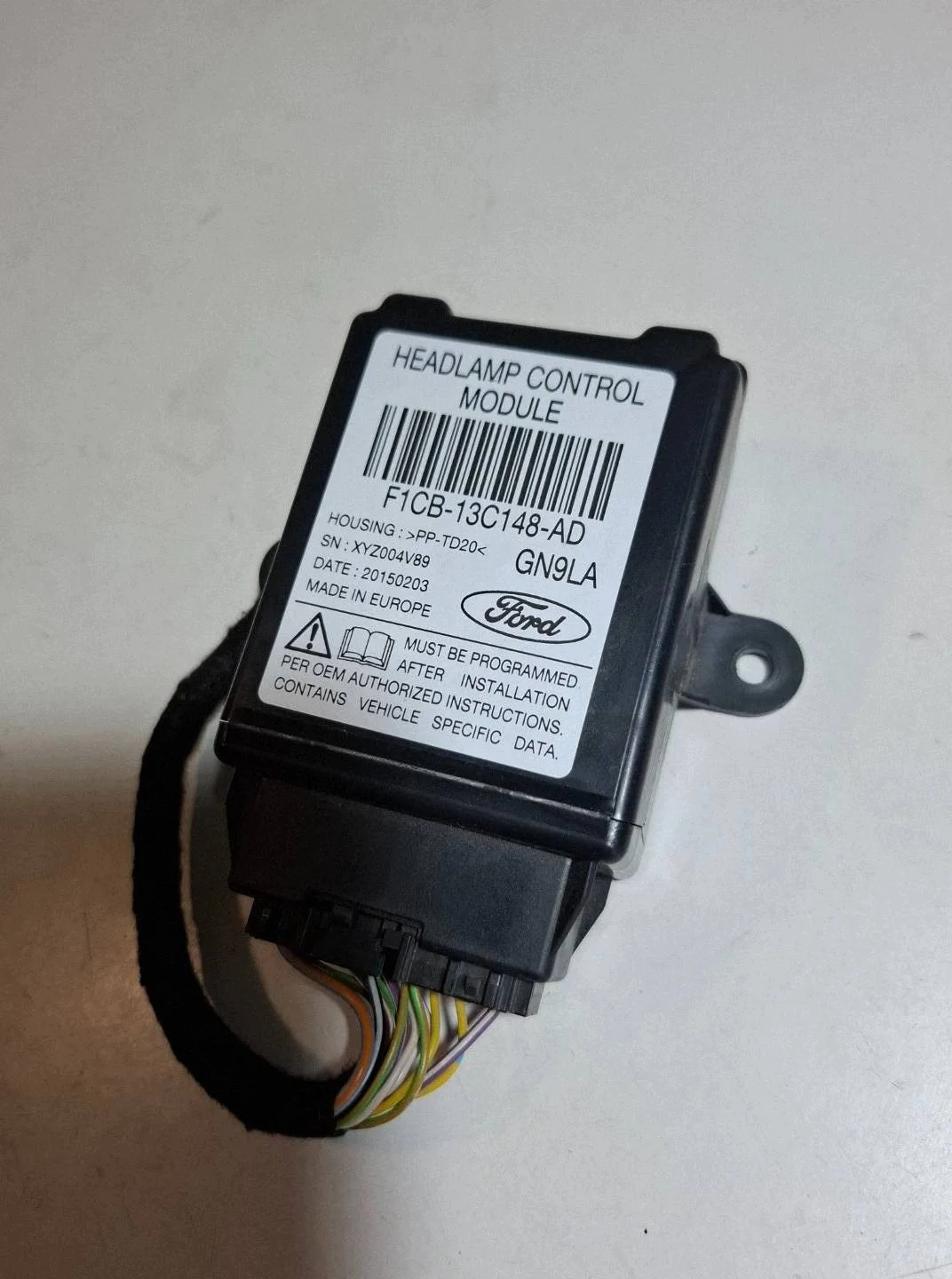 Ford Focus MK3 Light Control Module F1CB-13C148-AD image 3