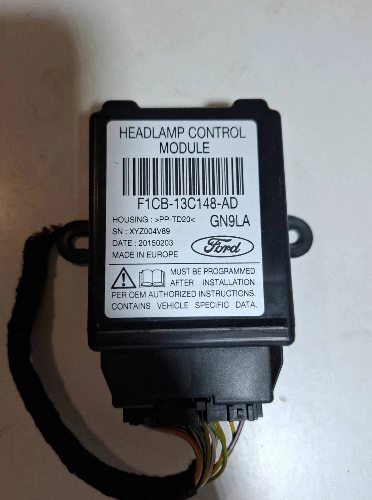 Ford Focus MK3 Light Control Module F1CB-13C148-AD image 4