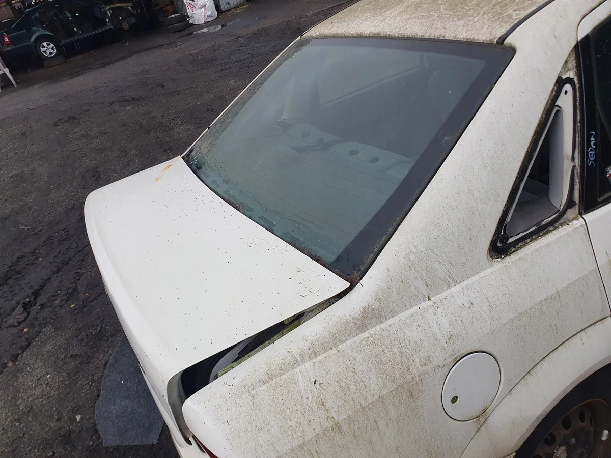 Portón Maletero Ford Focus MK1 Sedán Blanco image 4