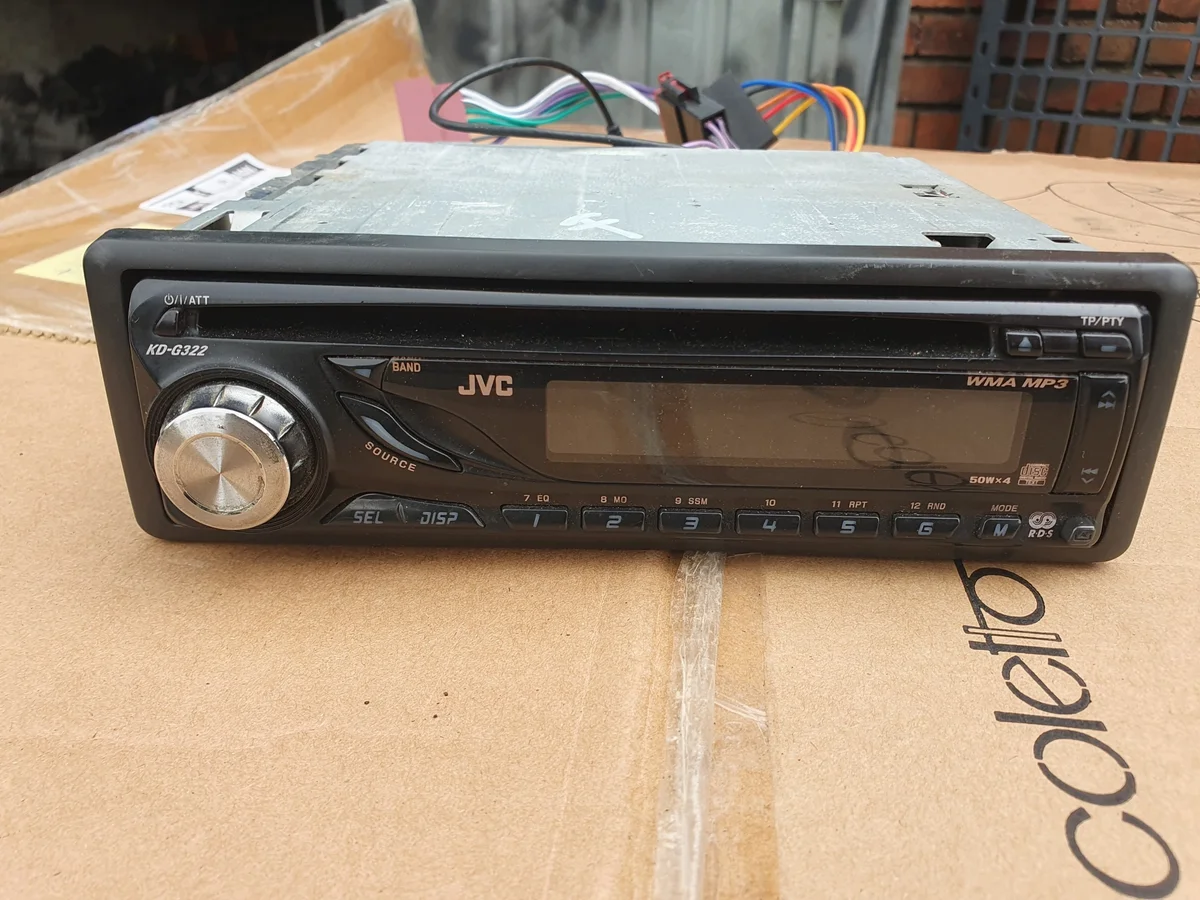 Radio JVC KD-G322 CD MP3 WMA occasion image 3