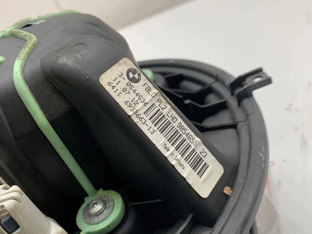 Ventilateur chauffage BMW E84 6933663 image 6