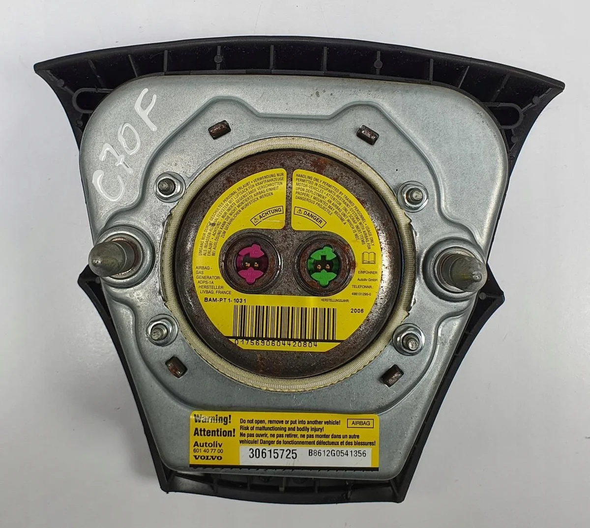 Airbag Fahrerseite Volvo C70 II 30615725 image 3