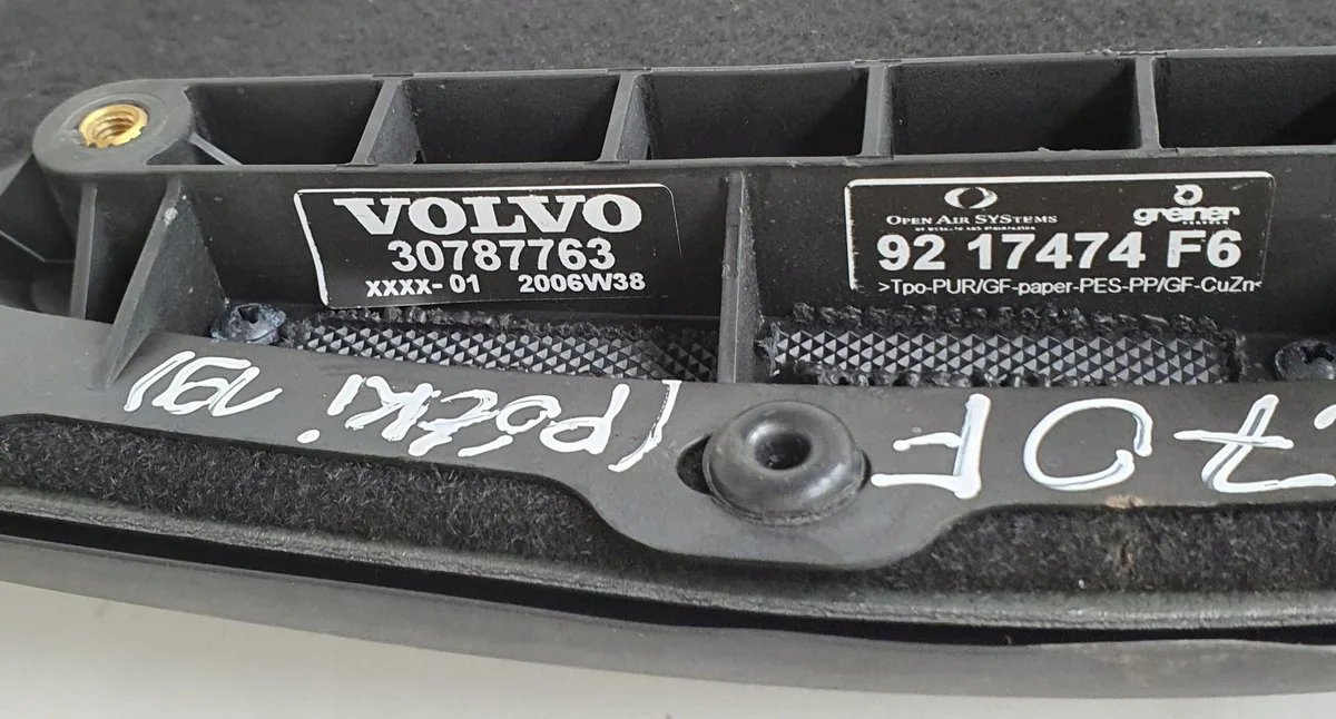 Volvo C70 Dachablagefach Deckel 30787763 image 5