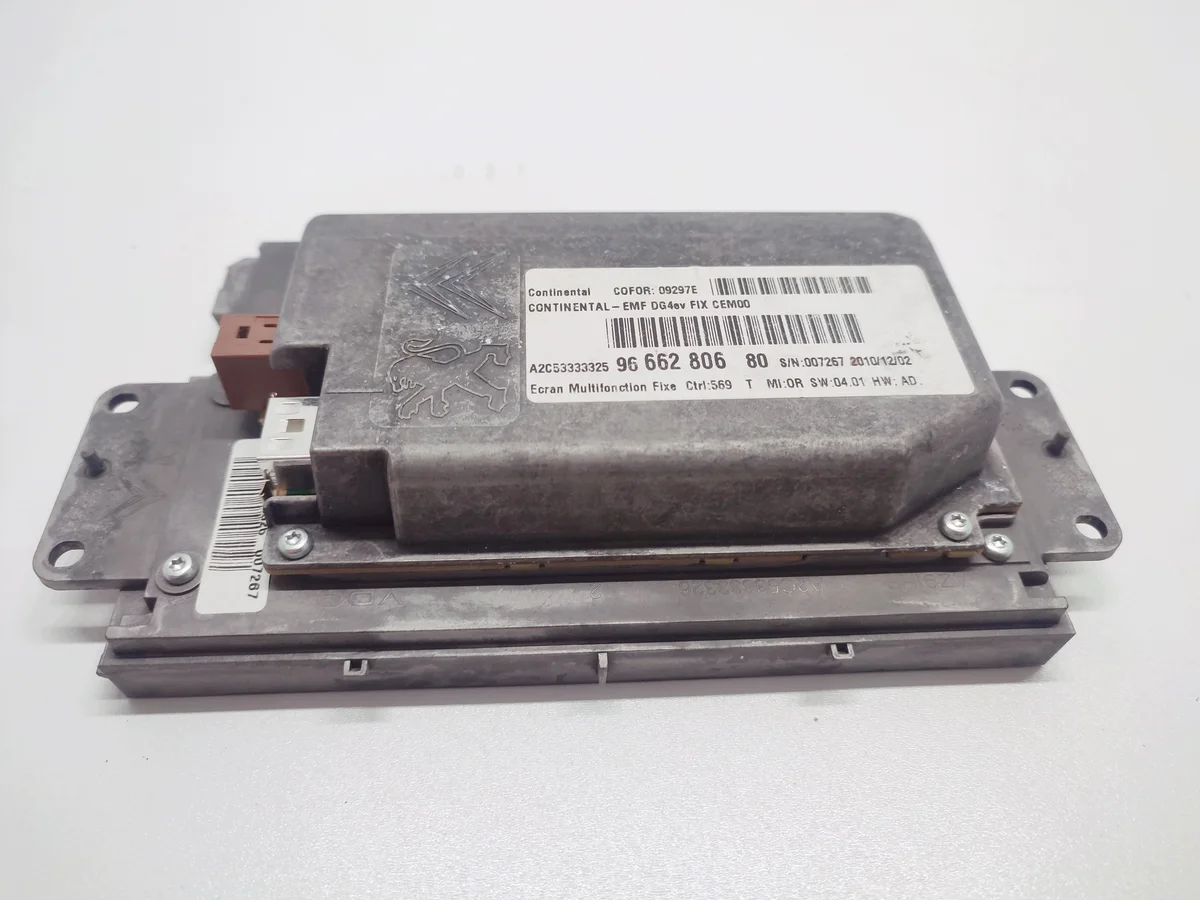 Citroen C5 III X7 Navigation Display Screen image 4