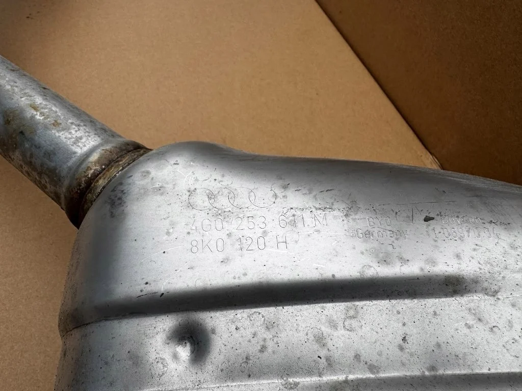 Auspuff Audi A6 C7 LIFT TDI Endschalldämpfer image 3