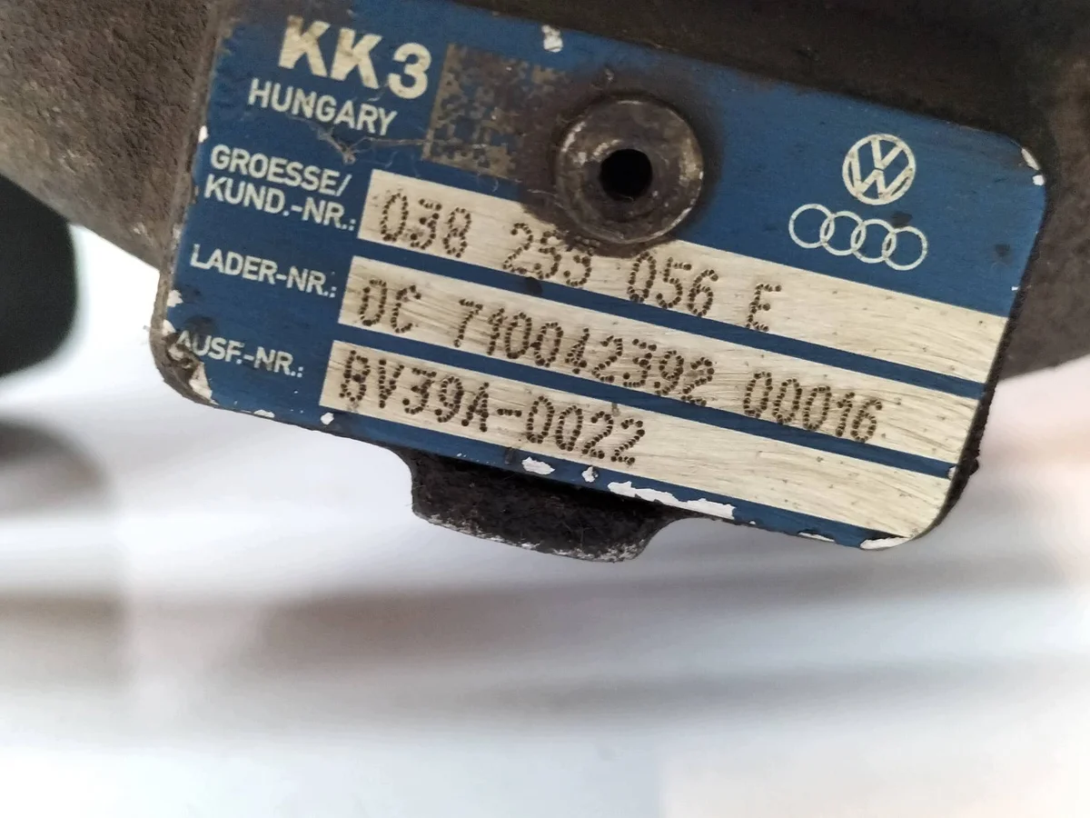 Turbocompresseur VW Golf V 1.9 TDI image 4