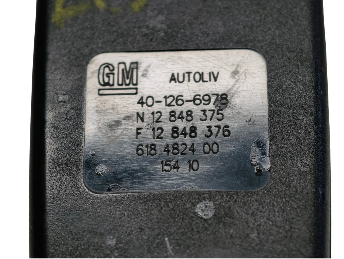 Opel Astra J IV Fecho Cinto Segurança Esquerdo image 5