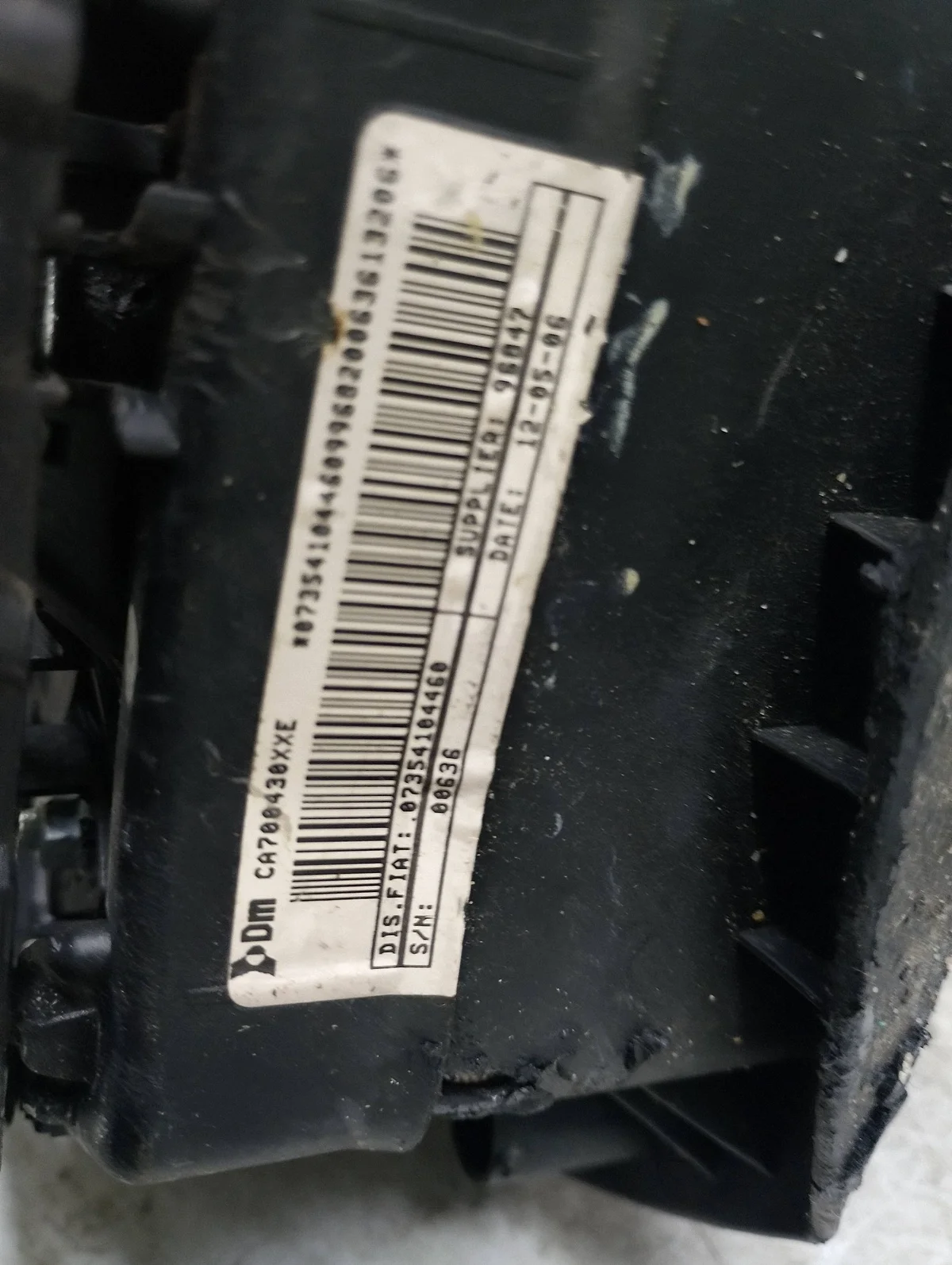 Fiat Airbag Stuurwiel 07354104460 image 9