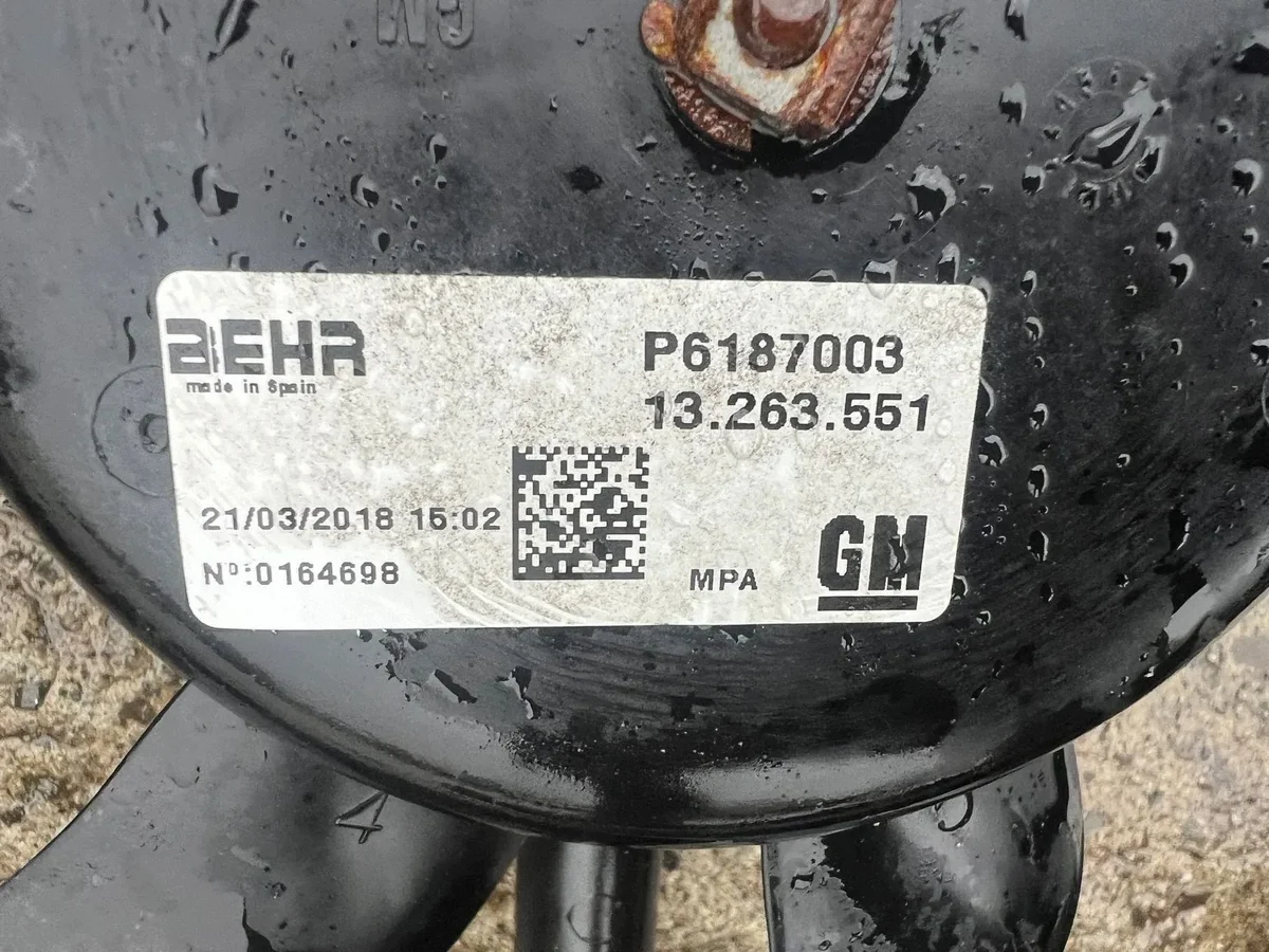 Ventilador Radiador Opel Adam 13356175 image 4