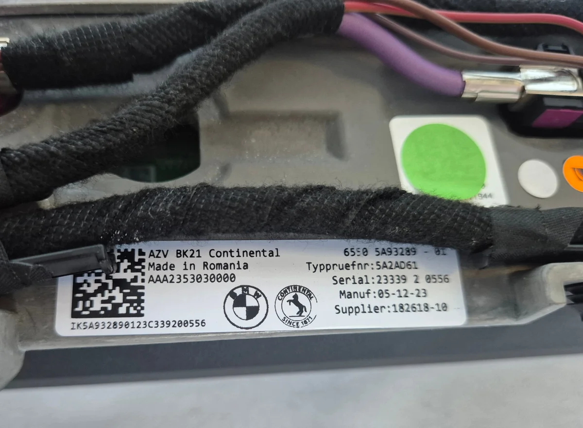 BMW 4 G22 G23 G05 Monitor LED 5A3AD61 image 5