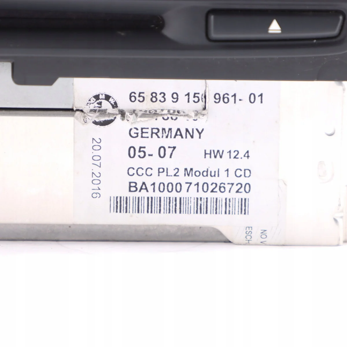Lector DVD Navegación BMW E90 E91 9150961 image 3