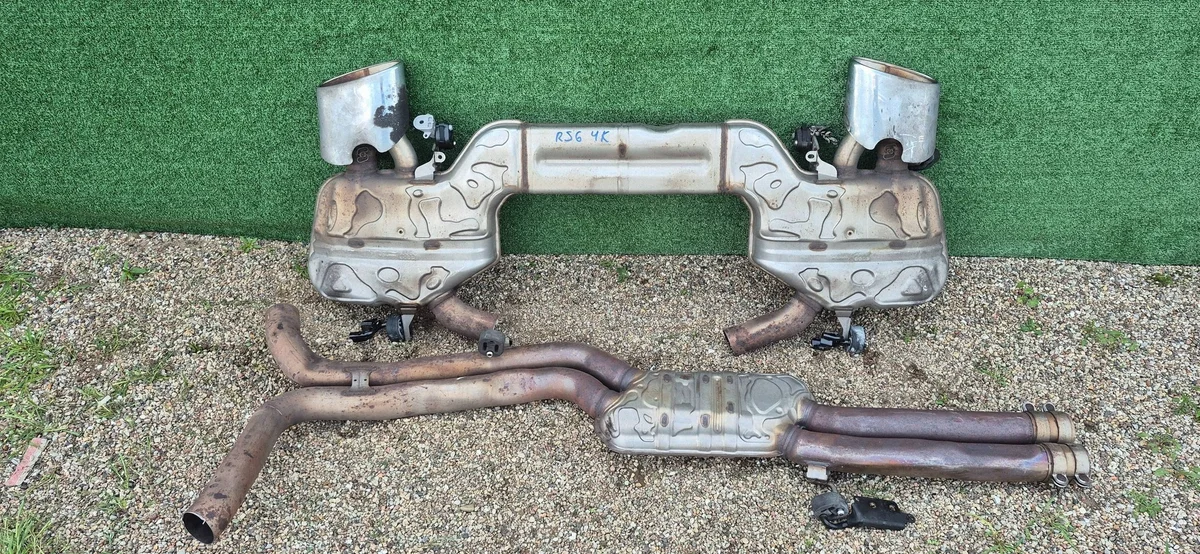 Used Audi RS6 C8 Active Exhaust Muffler