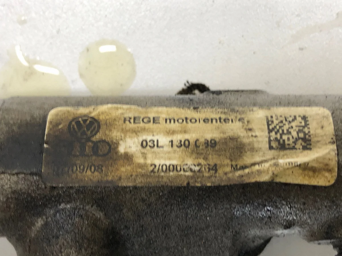 Système d'injection VW Passat B6 03L130755 image 4