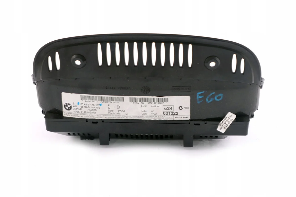 BMW E60 E90 Écran CCC 8.8" OEM 9145102 image 9