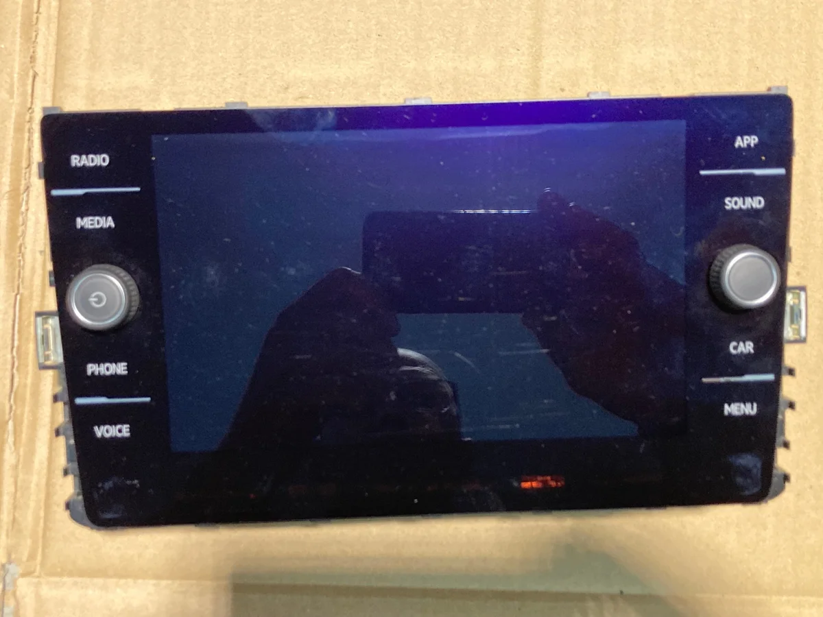 Radio Display VW Golf VII 5G6919605A Gebruikt