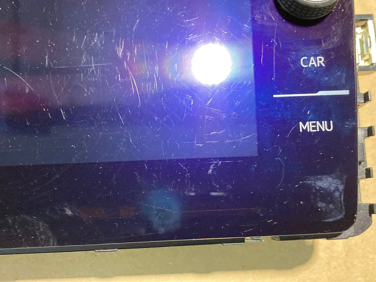 Display Radio VW Golf VII 5G6919605A gebraucht image 5