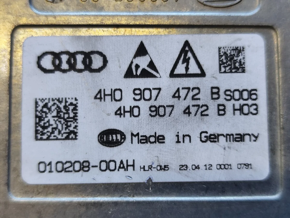Audi A6 C7 A8 D4 LED Xenon Modul 4H0907472B image 6