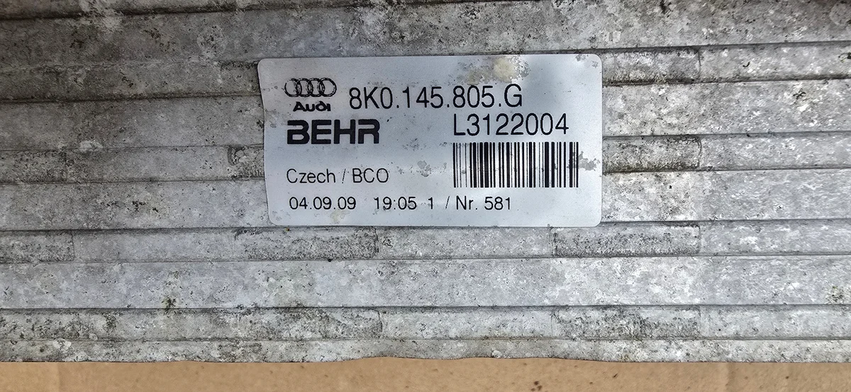 Audi Intercooler 8K0145805G A-N Used image 5
