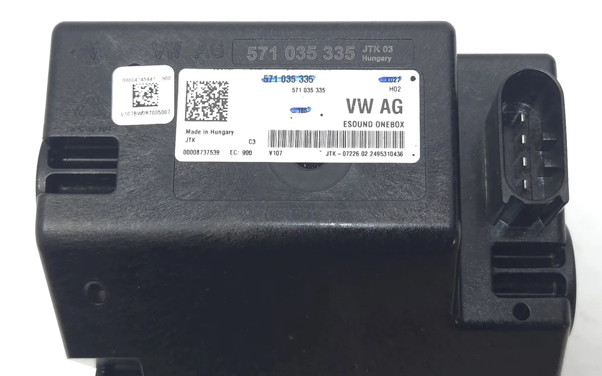 VW Cupra Motor Sound Modul 571035335 image 8