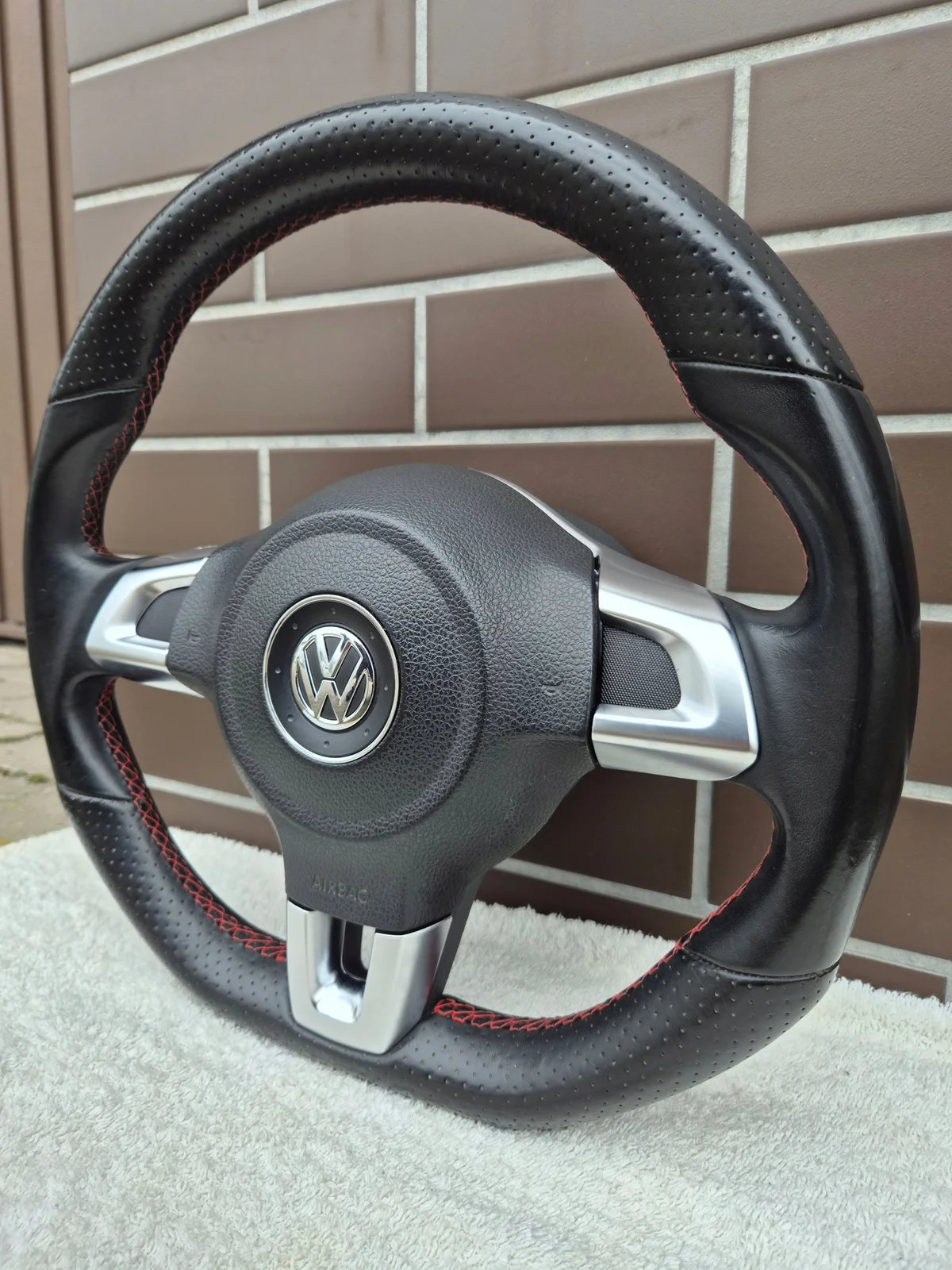 Lenkrad VW Golf VI GTI Scirocco Airbag image 3