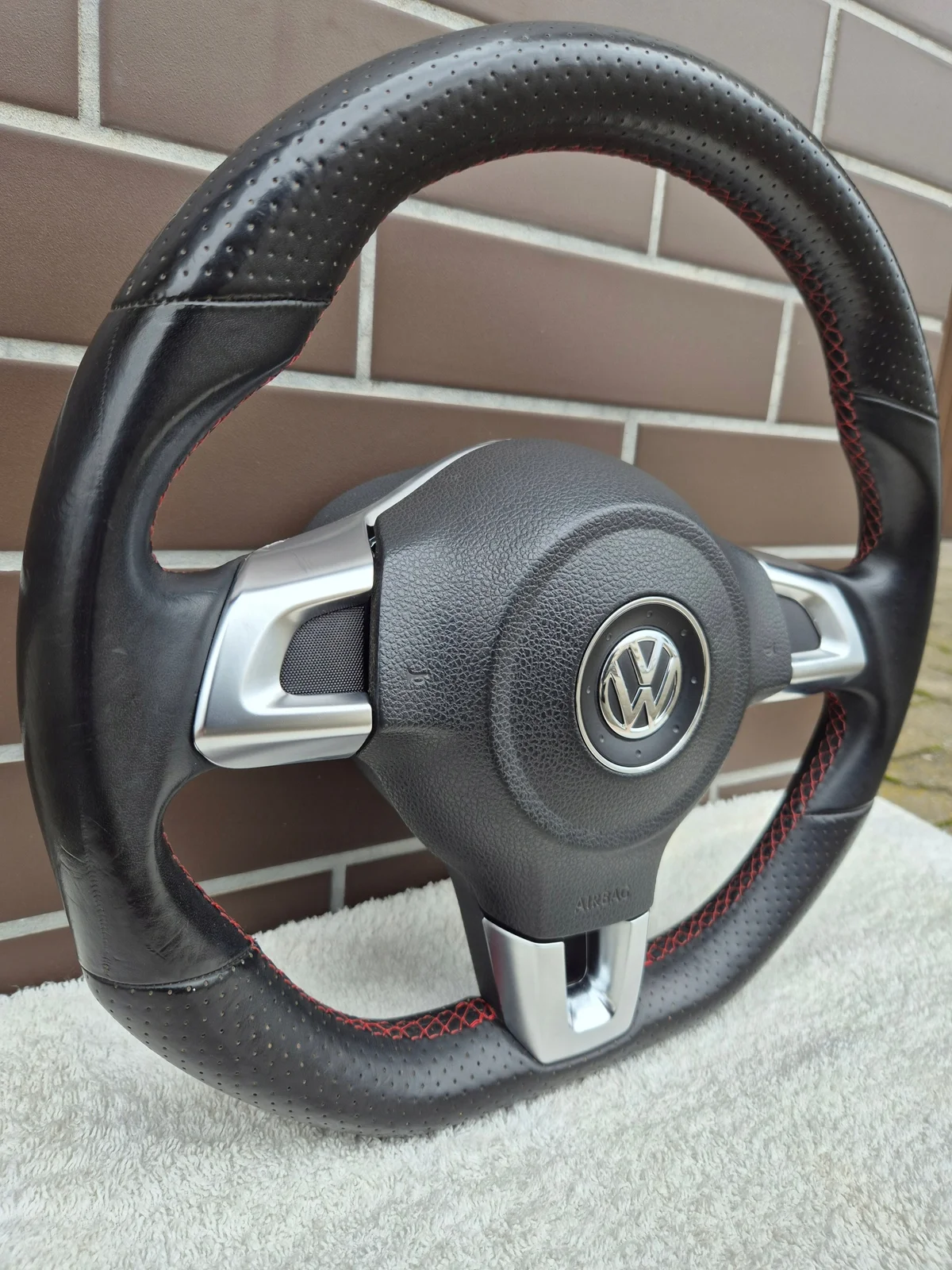 Lenkrad VW Golf VI GTI Scirocco Airbag image 7