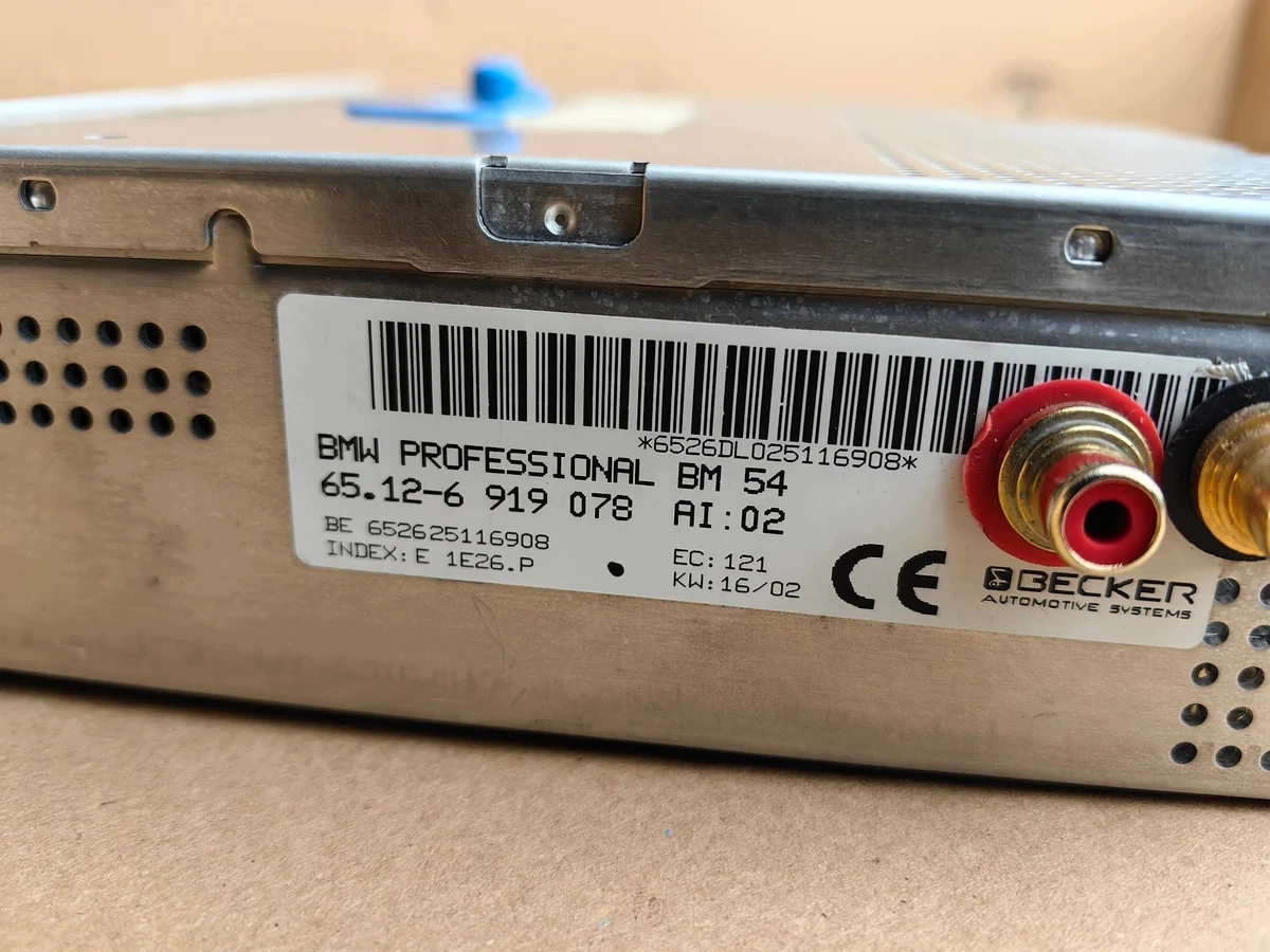 Modulo Radio BMW e38 e39 e53 X5 6919078 BM54 image 6
