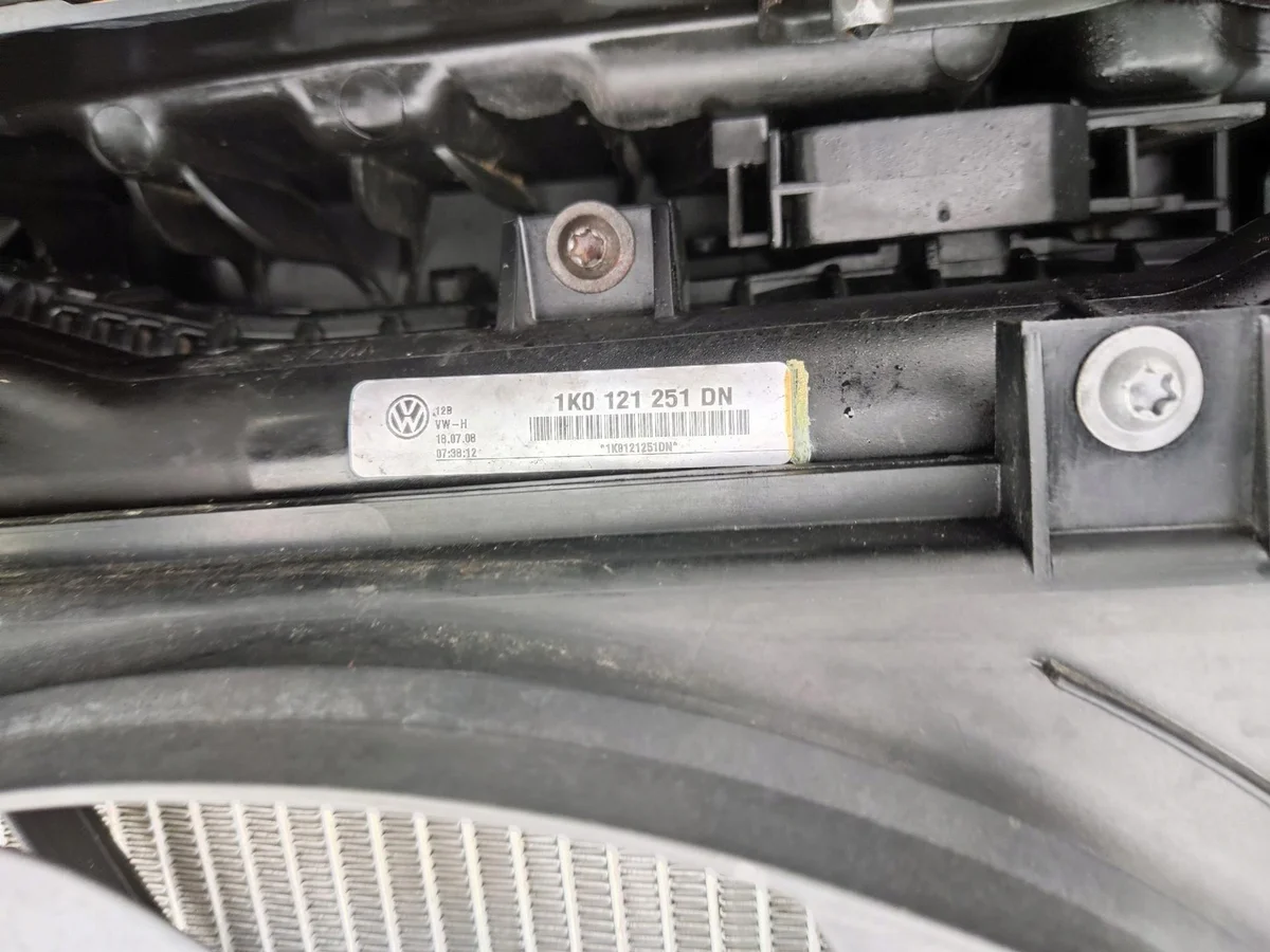 Kylargrill komplett VW Scirocco 1.4 TSI image 8
