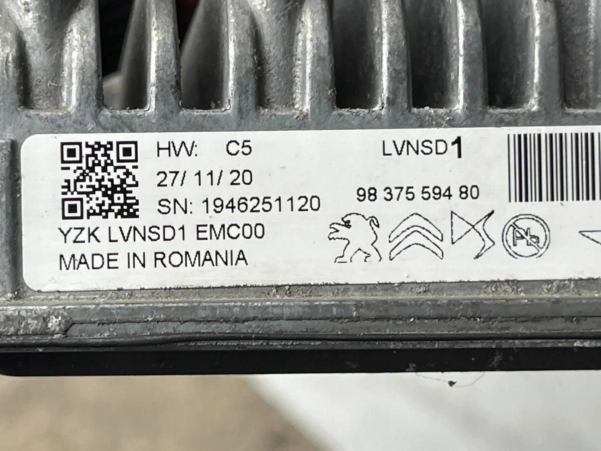 Akun moduuli, plus-napa, Citroen E-C4 image 6