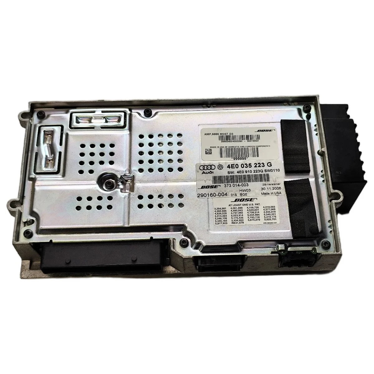 Audi A8 D3 Amplificador Bose 4E0035223G image 3